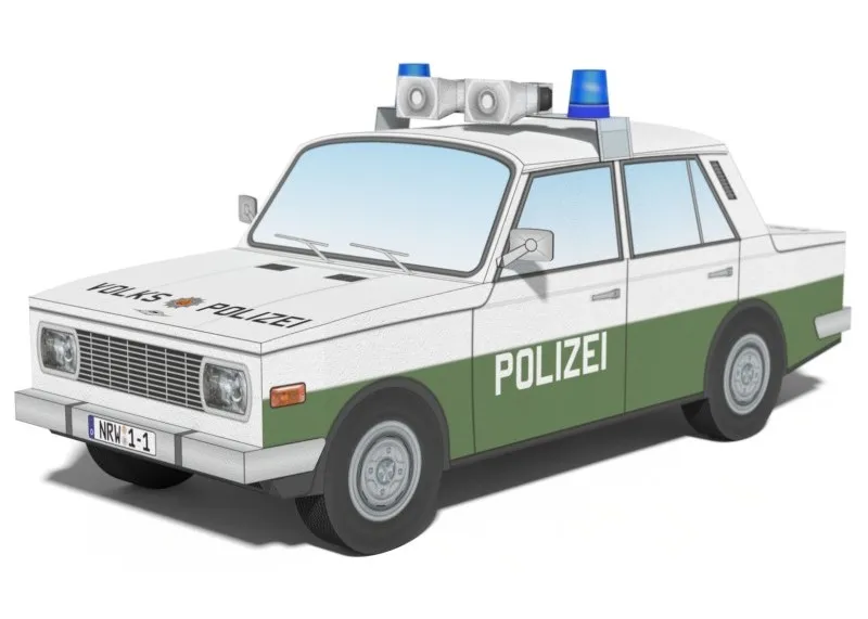 Wartburg 353 - Spolková polícia - Volks Polizei